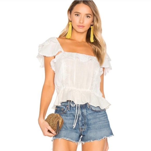 🍋For Love and Lemons Crema Blouse🍋 - Picture 7 of 13